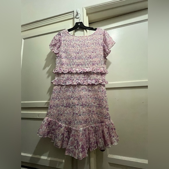 Loveshackfancy Sonora ruffle mini dress size Large NWOT - Picture 3 of 16